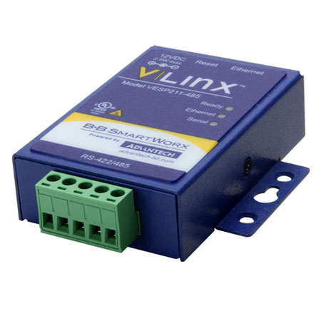 ETHERNET DEVICE, One ETH to One RS-422/485 port, AC Power